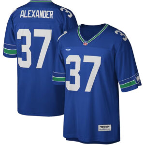Shaun Alexander Seattle Seahawks CJP Apparel Legacy  Jersey - Royal
