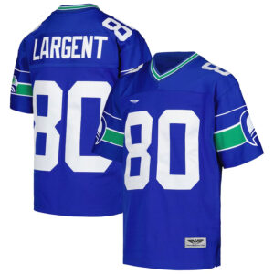 Steve Largent Seattle Seahawks CJP Apparel 1985 Retired Player Legacy Jersey - Royal