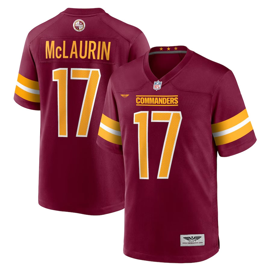 Terry-McLaurin-Washington-Commanders-CJP-Apparel-Game-Jersey---Burgundy