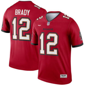 Tom Brady Tampa Bay Buccaneers CJP Apparel Legend Jersey - Red