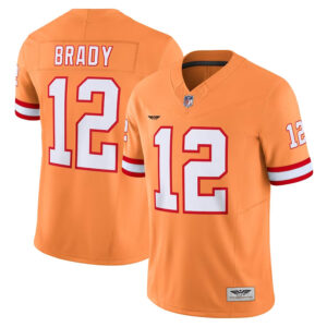 Tom Brady Tampa Bay Buccaneers CJP Apparel Vapor F.U.S.E. Limited Jersey - Orange