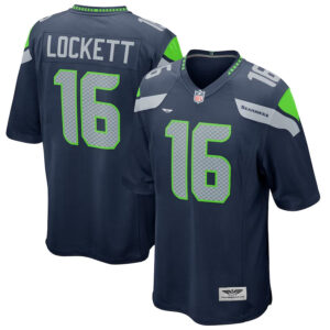 Tyler Lockett Seattle Seahawks CJP Apparel Game Jersey - College Navy