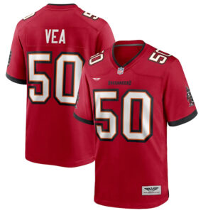Vita Vea Tampa Bay Buccaneers CJP Apparel Game Jersey - Red