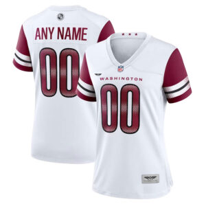 Washington Commanders CJP Apparel Women's Game Custom Player Jersey - White