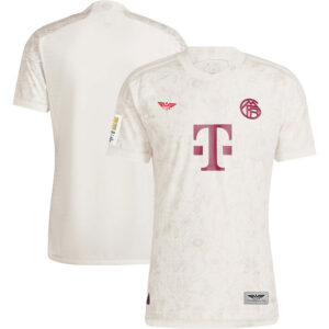 Bayern Munich CJP Apparel 202324 Third Pro Jersey - White