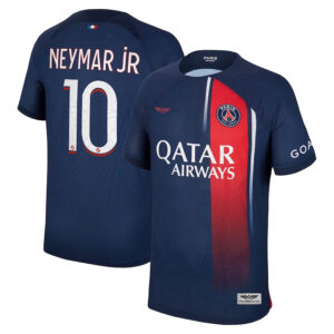 Neymar Jr. Paris Saint-Germain CJP Apparel 202324 Home Pro Player Jersey - Navy
