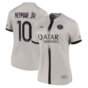 Neymar Jr. Paris Saint-Germain CJP Apparel Women's 202223 Away Breathe Stadium  Player Jersey - Black