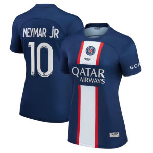 Neymar Jr. Paris Saint-Germain CJP Apparel Women's 202223 Home  Player Jersey - Blue