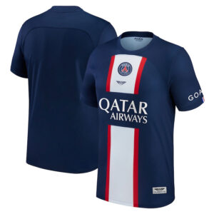 Paris Saint-Germain CJP Apparel 202223 Home  Blank Jersey - Blue