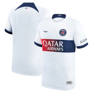 Paris Saint-Germain CJP Apparel 202324 Away Stadium  Jersey - White