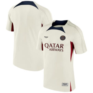Paris Saint-Germain CJP Apparel 202324 Strike Training Top - Cream