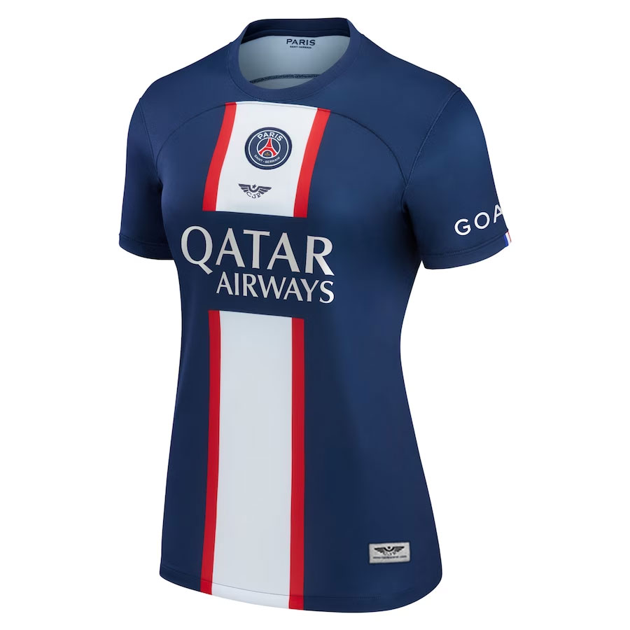 Paris-Saint-Germain-CJP-Apparel-Women's-202223-Home-New-Blank-Jersey---Blue.Furent