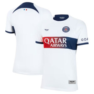 Paris Saint-Germain CJP Apparel Women's 202324 Away Stadium  Jersey - White