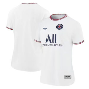 Paris Saint-Germain Jordan Brand Women's 202122 Fourth  Jersey - White