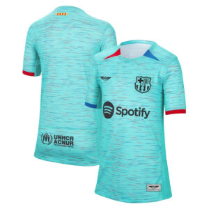 Barcelona CJP Apparel 202324 Third  Jersey - Aqua