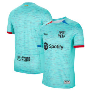 Barcelona CJP Apparel 202324 Third  Jersey - Aqua