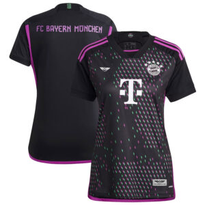 Bayern Munich CJP Apparel Women's 202324 Away  Jersey - Black