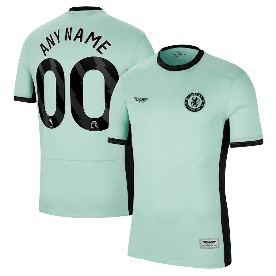 Chelsea-CJP-Apparel-202324-Third-Stadium-New-Custom-Jersey---Mint