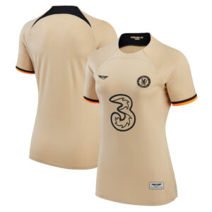 Chelsea CJP Apparel Women's 202223 Third  Jersey - Gold