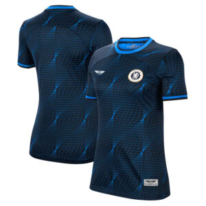 Chelsea CJP Apparel Women's 202324 Away Stadium  Jersey - Navy