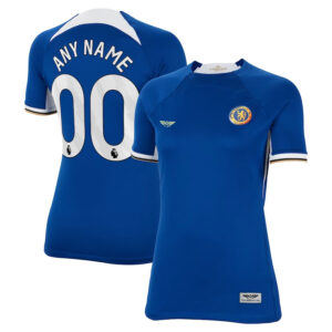 Chelsea CJP Apparel Women's 202324 Home Stadium  Custom Jersey - Blue
