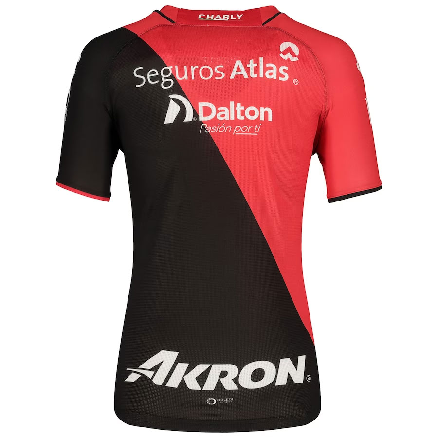 Club-Atlas-CJP-Apparel-Women's-202324-Home-Pro-Jersey---Red.Back