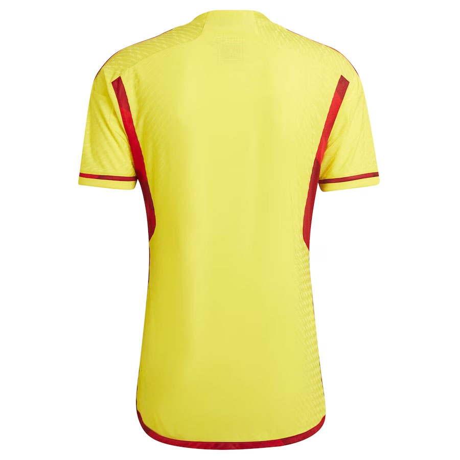 Colombia-National-Team-CJP-Apparel-202223-Home-Pro-Blank-Jersey---Yellow.Back