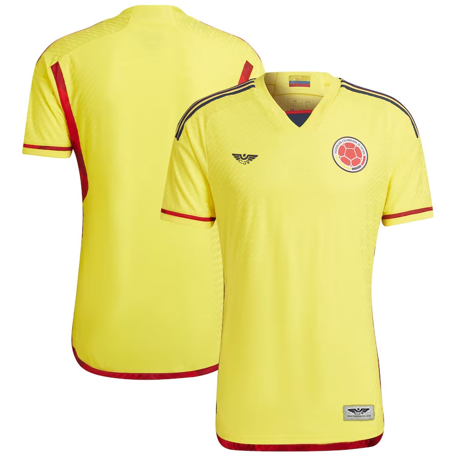 Colombia-National-Team-CJP-Apparel-202223-Home-Pro-Blank-Jersey---Yellow