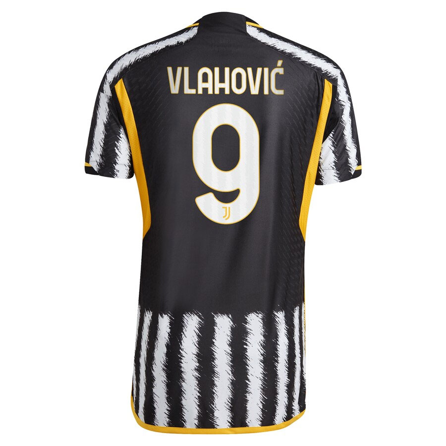 Dušan-Vlahović-Juventus-CJP-Apparel-202324-Home-Home-Pro-Player-Jersey---Black.Back