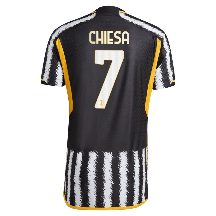 Federico-Chiesa-Juventus-CJP-Apparel-202324-Home-Pro-Player-Jersey---Black.Back