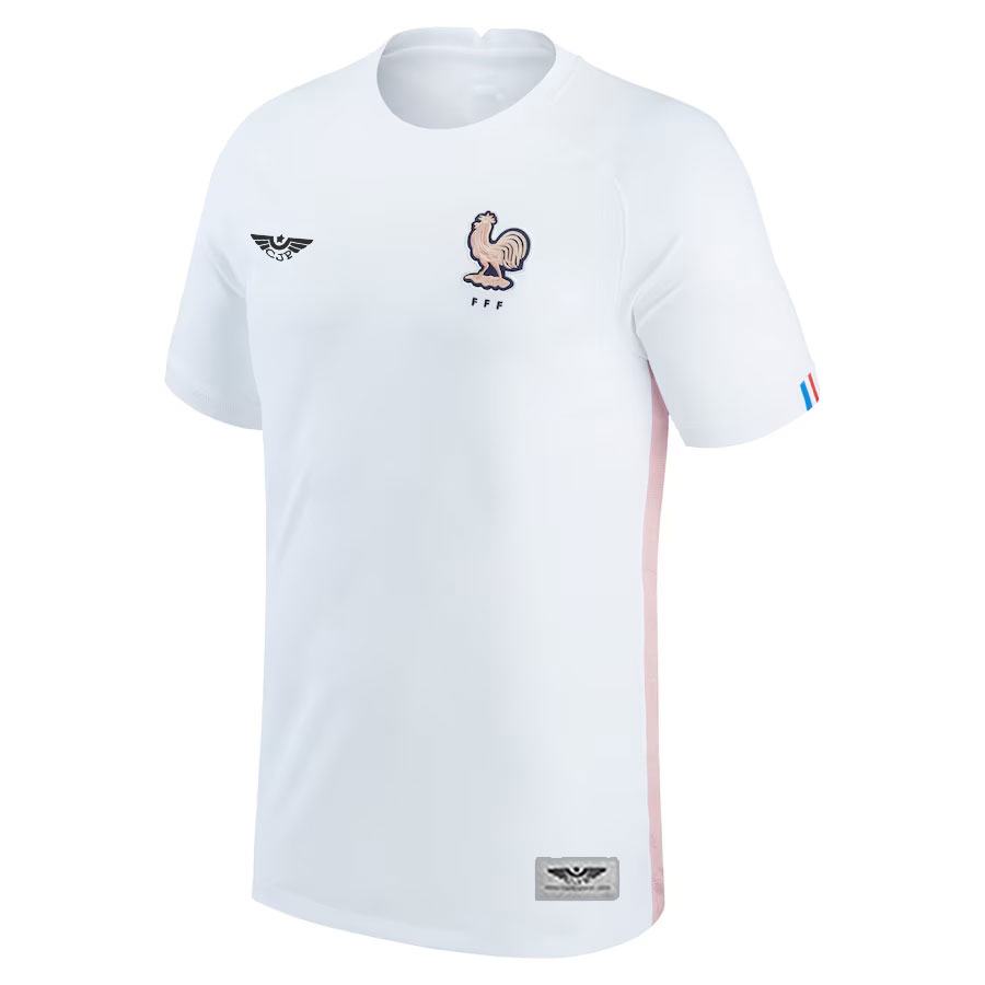 France-Women's-National-Team-CJP-Apparel-202223-Away-New-Blank-Jersey---White.Furent