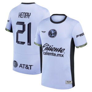 Henry Martin Club America CJP Apparel 202324 Third Stadium  Player Jersey – Purple