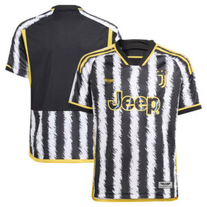 Juventus CJP Apparel 202324 Home  Jersey - Black