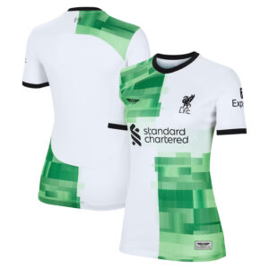 Liverpool CJP Apparel Women's 202324 Away  Jersey - White