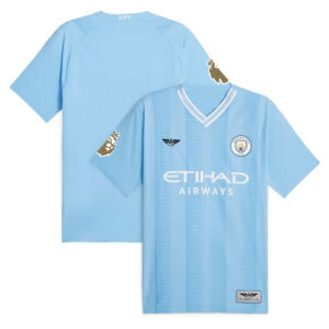 Manchester City CJP Apparel 202324 Pro Jersey - Sky Blue