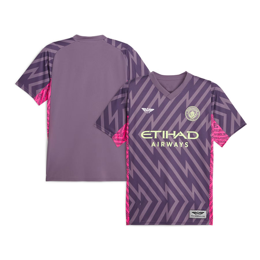 Manchester-City-CJP-Apparel-202324-New-Short-Sleeve-Goalkeeper-Jersey---Purple