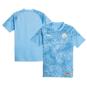 Manchester City CJP Apparel 202324 Training Jersey - Light Blue