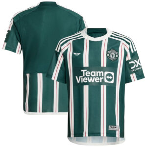 Manchester United CJP Apparel 202324 Away  Jersey - Green