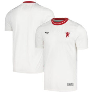 Manchester United CJP Apparel 202324 Third Lifestyle Jersey – White