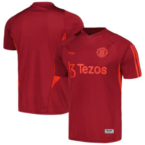 Manchester United CJP Apparel 202324 Training Jersey - Burgundy