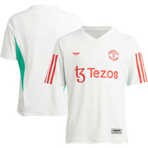 Manchester United CJP Apparel 202324 Training Jersey - White
