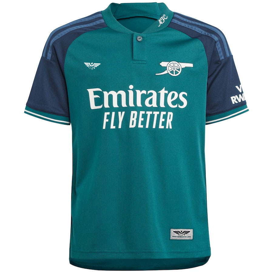 Martin-Odegaard-Arsenal-CJP-Apparel-202324-Third-New-Player-Jersey---Green.Furent