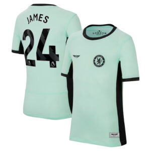 Reece James Chelsea CJP Apparel 202324 Third Stadium  Player Jersey - Mint