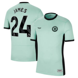Reece James Chelsea CJP Apparel 202324 Third Stadium  Player Jersey - Mint