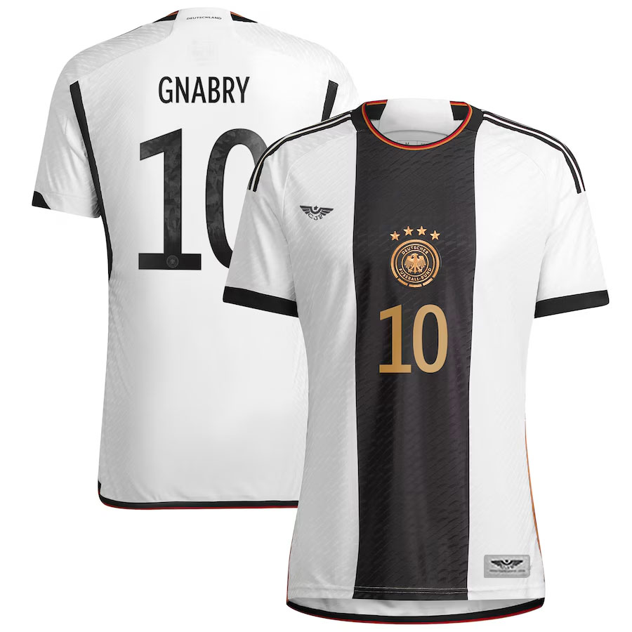 Serge-Gnabry-Germany-National-Team-CJP-Apparel-202223-Home-Pro-Player-Jersey---White