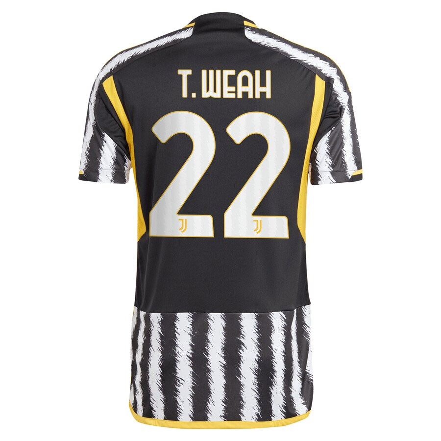 Timothy-Weah-Juventus-CJP-Apparel-202324-Home-New-Player-Jersey---Black.Baack