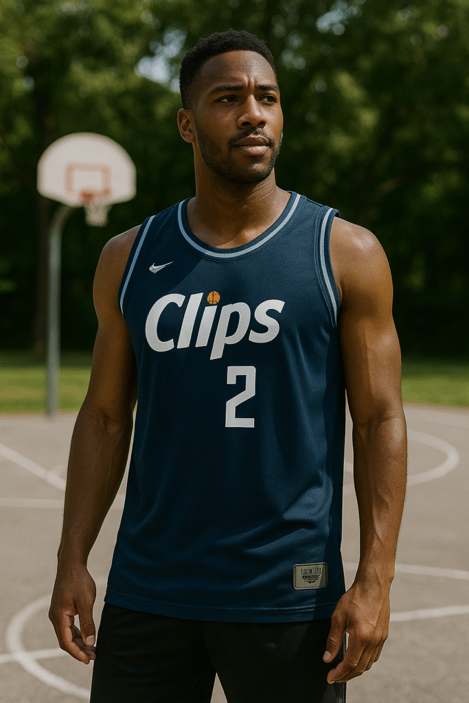 Kawhi Leonard LA Clippers CJP Youth 2023/24 City Edition Swingman Jersey – Navy
