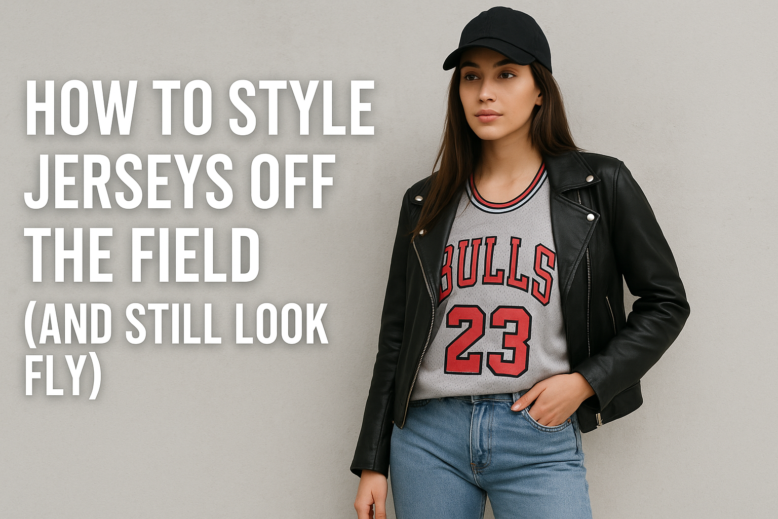 How to Style Jerseys Off the Field