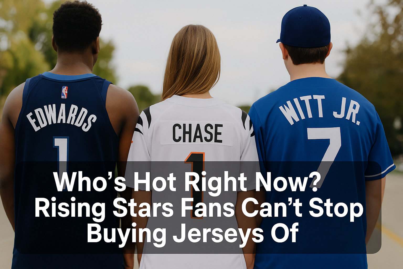 Rising Stars Fans Can’t Stop Buying Jerseys Of