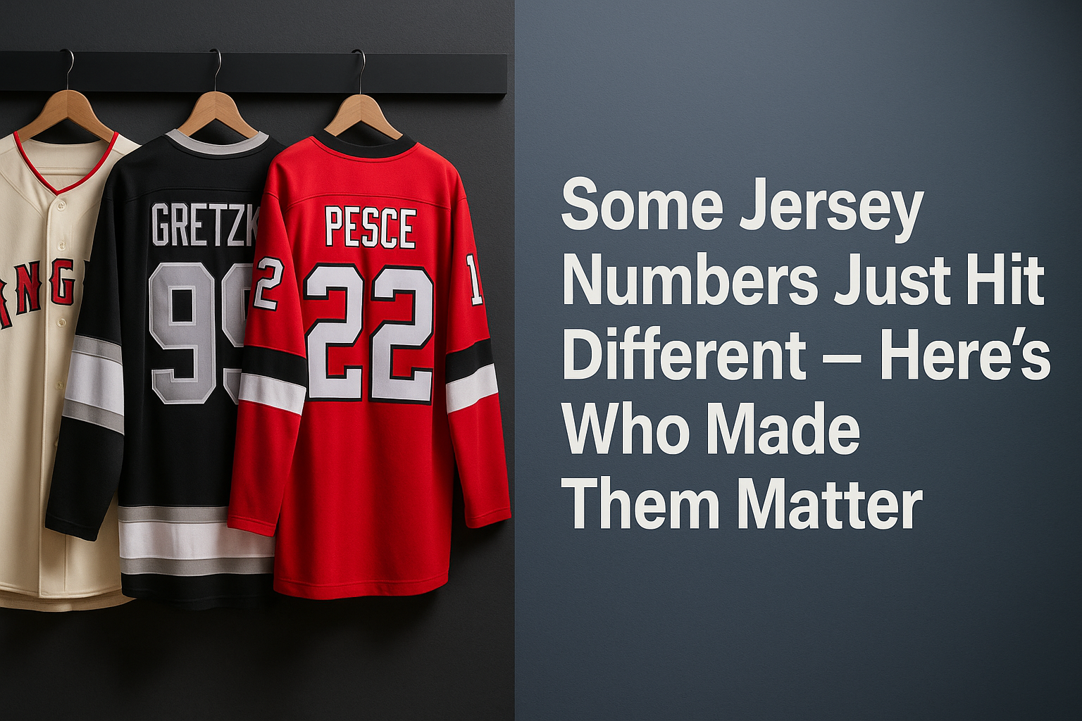 Some Jersey Numbers Just Hit Different